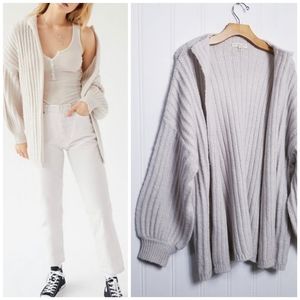UO Truly Madly Deeply Ava Open-Front Cardigan